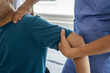 © NanSan - Neck pain, Physiotherapy specialists help patients in physiotherapy. about Muscle Weakness and Fatigue