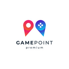 Poster - game point logo design for places and providers to play games