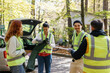 © Oleksii Syrotkin/Stocksy - Environmentalist volunteering job tool self initiative team