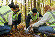 © Oleksii Syrotkin/Stocksy - Social movement awareness garbage protection woodland nature plastic