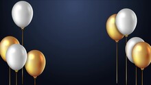 Gold And Silver Balloons