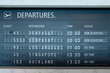 © Rowena Naylor/Stocksy - Airline information board