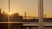 San Francisco Waterfront View At Sunrise