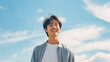 © buritora - シャツを着た笑顔の男性（アジア人・中国人・日本人・韓国人・Generative AI）