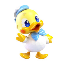 Illustration 3D Cute Duck Character AI Generative