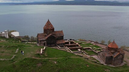 Poster - Aerial view of the Armenia landmarks in 4K