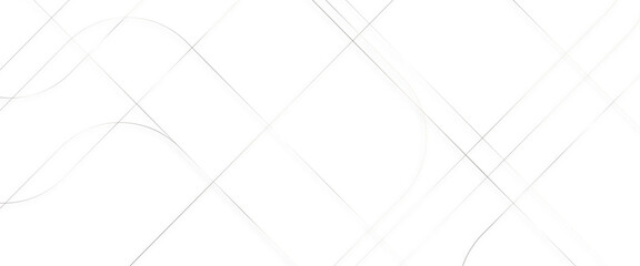 Wall Mural - luxury triangles abstract white metal background with black light lines on banner presentation white