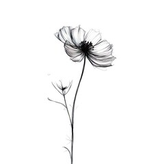 Wall Mural - Attractive and classy image of cosmos flowers generated by AI
