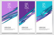 © jenanggulo - purple,  banner design, brush Modern abstract covers set. Cool gradient shapes composition. Usable for banner, cover, and web, cover header background for website design, Social Media, eps 10