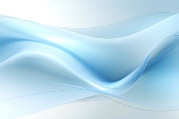 Wall Mural - clean elegant modern business presentation background with wave flow element generative ai