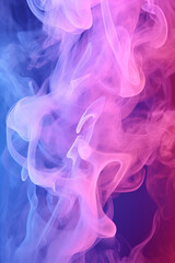 Wall Mural - pink blue & purple colorful smoke background, wallpaper