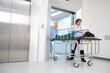 © krongthip - The doctor is taking the patient to the emergency room.