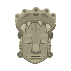 Sticker - Maya Civilization Head Composition