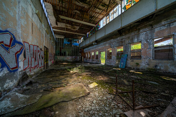  abandoned factory in the factory