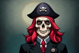 Illustration von Pirat