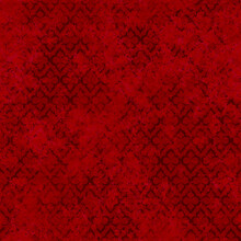 Distressed Red Damask Grunge Seamless Background Texture