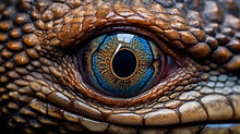 Close Up Of An Iguana