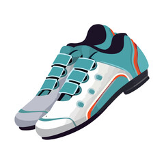 Poster - Modern fashion pair sports shoe