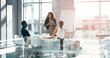 © MVD Merwe/peopleimages.com - Business staff and woman in a meeting, presentation or conversation for project development, charts or company progress. Female person, presenter or speaker with a group, brainstorming or share ideas