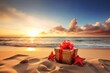 © Lucas - christmas gift on the beach