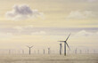 © Connect Images - Clouds over Greater Gabbard offshore wind farm, UK