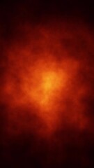 Wall Mural - realistic dark red fire smoke vertical animation background.