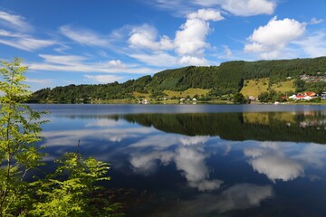 Sticker - Kalandsvatnet lake in Norway