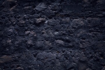 Wall Mural - Grungy dark night background stone wall