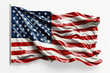 © yuniazizah - Free photo usa america national flag isolated 3d white background made with Generative AI
