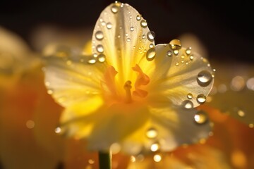 Wall Mural - Amazing and attractive image of daffodil AI-Generated
