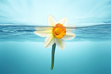 Wall Mural - Amazing and attractive image of daffodil AI-Generated