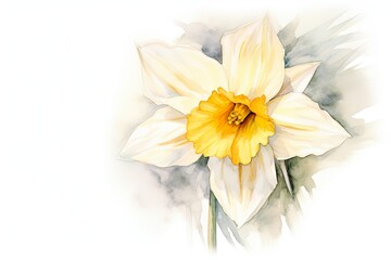 Wall Mural - Amazing and attractive image of daffodil AI-Generated