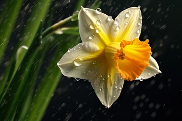 Wall Mural - Amazing and attractive image of daffodil AI-Generated
