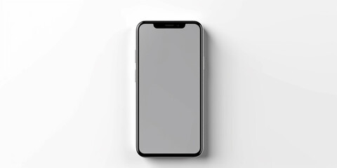 Blank screen smartphone mockuo by generative AI tools
