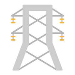 Sticker - Electric Tower Icon