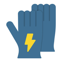 Poster - Electrician Gloves Icon