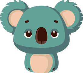 Sticker - Cute Green Koala Bear