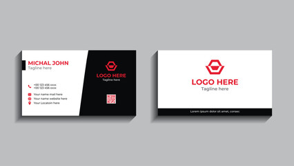 Modern Business Card - Creative and Clean Business Card Design.
