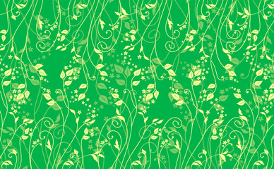 Wall Mural - Vector floral background. Ideally for use in your design