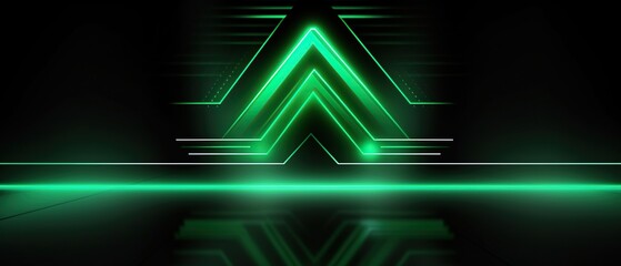 Wall Mural - abstract futuristic background with neon lights. vector illustration. futuristic technology style. c