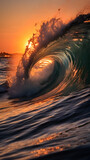 Fototapeta Morze - Big Surf