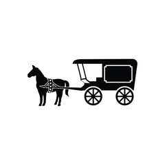  Antique, carriage, horses icon