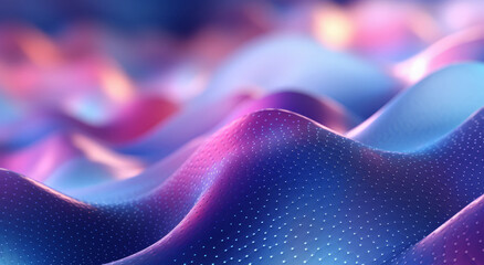 Wall Mural - abstract neon glow background. generative ai