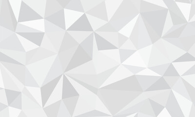 Abstract triangle pattern. Gray polygonal background. Vector illustration for your design.
