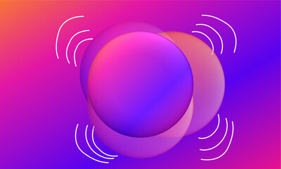 Wall Mural - vibration background illustration