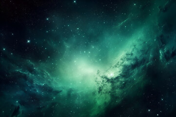 Wall Mural - space background with realistic nebula and shining stars. cosmos with stardust and milky way. magic 