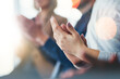 © Arnell K/peopleimages.com - Applause, support and motivation with hands of business people for success, teamwork and celebration. Wow, winner and target with closeup of audience clapping for goal, seminar and agreement