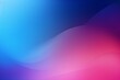 Gradient blur pink blue abstract colorful background with waves. Generative AI