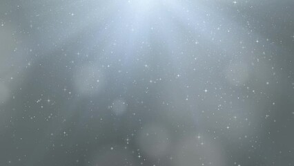 Poster - Abstract luxurious, premium gold glittering, heavenly ray, divine bless, God's ray flowing particles loop motion background