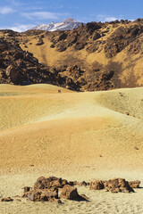 Wall Mural - Teide National Park, Pumice stone field, Tenerife, Canary Islands, Spain